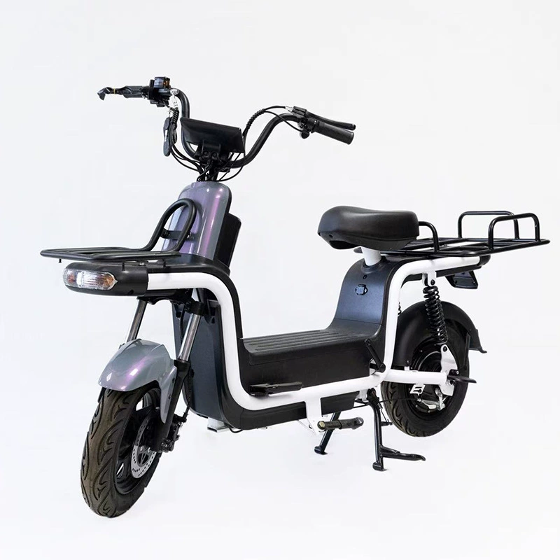 Dual Cargo Rack Delivery Electric Scooter