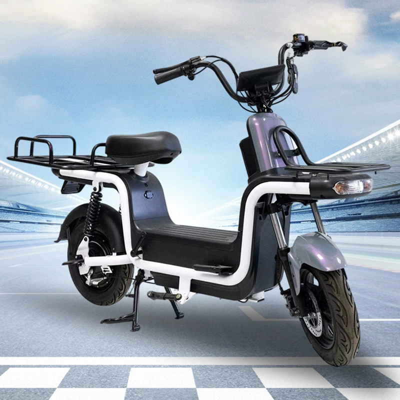 Dual Cargo Rack Delivery Electric Scooter